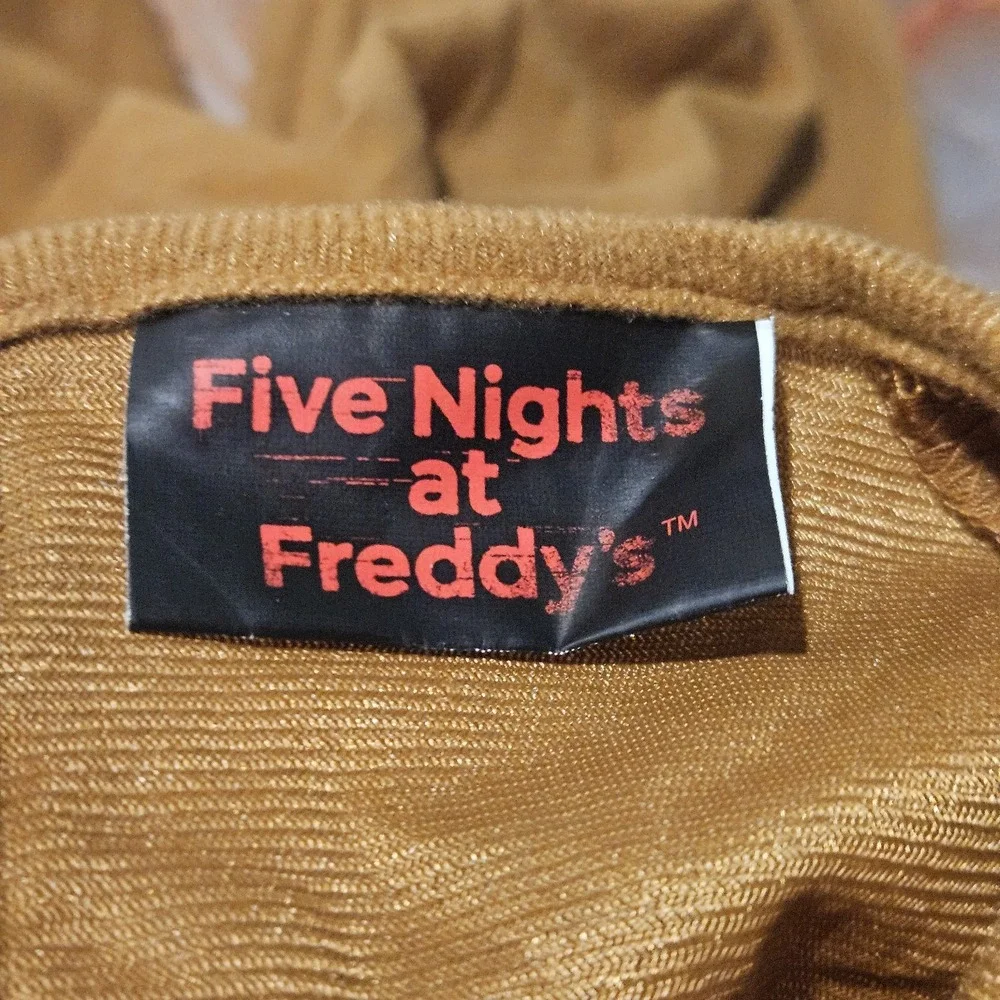 Five Nights at Freddy's Freddy Costume Youth Large 12-14 Rubies Mask Jumpsuit